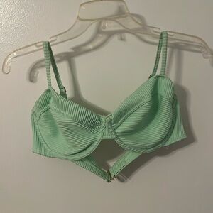 Mint green bikini